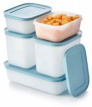 Set Igloodozen blauw — diepvriesbewaardozen
