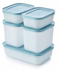 Set Igloodozen blauw — diepvriesbewaardozen